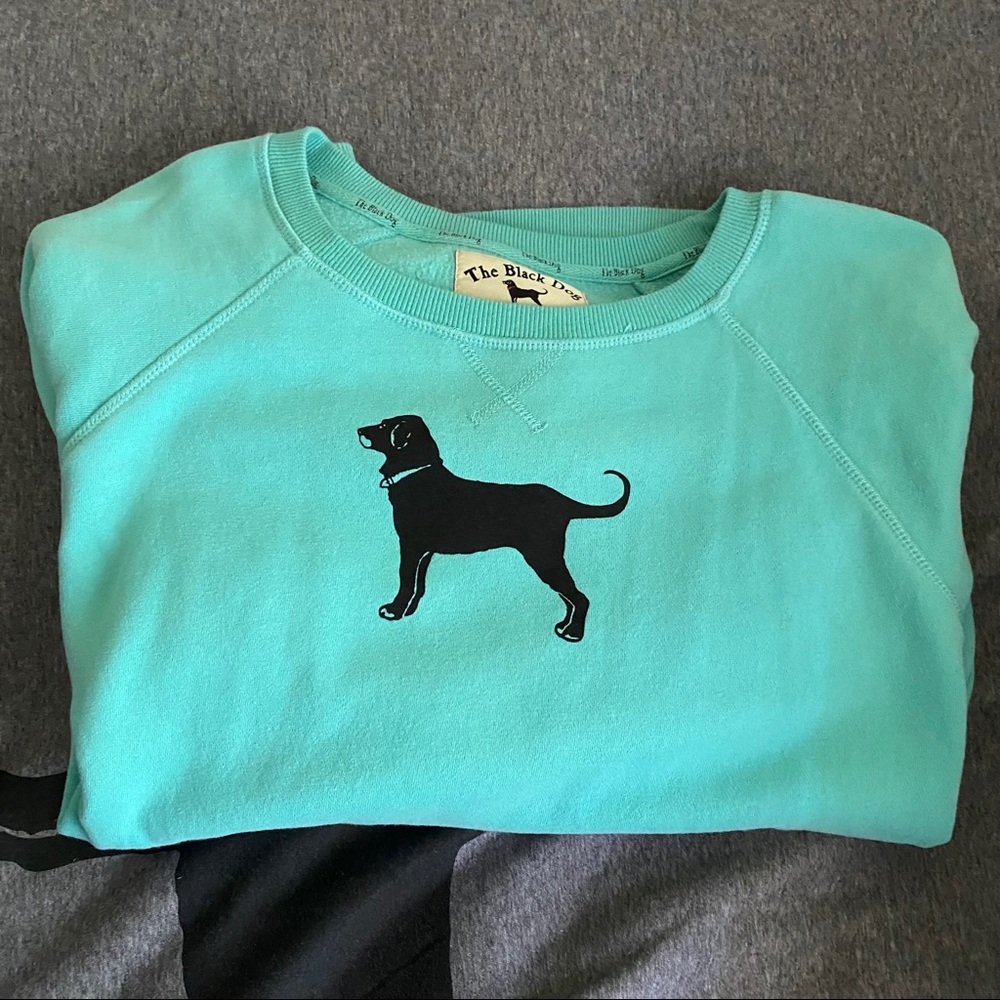 RARE Mint Green The Black Dog Crew Neck BNWT